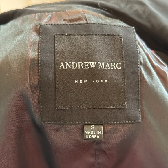 Andrew Marc Polyester Coat with satin lined inside . Size Small- - Picture 2 of 9